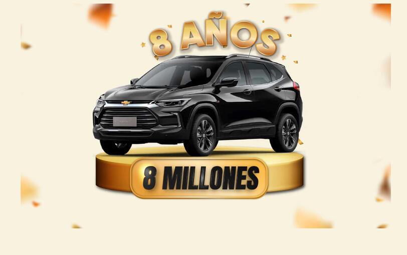 Sorteo 8 años, 8 millones